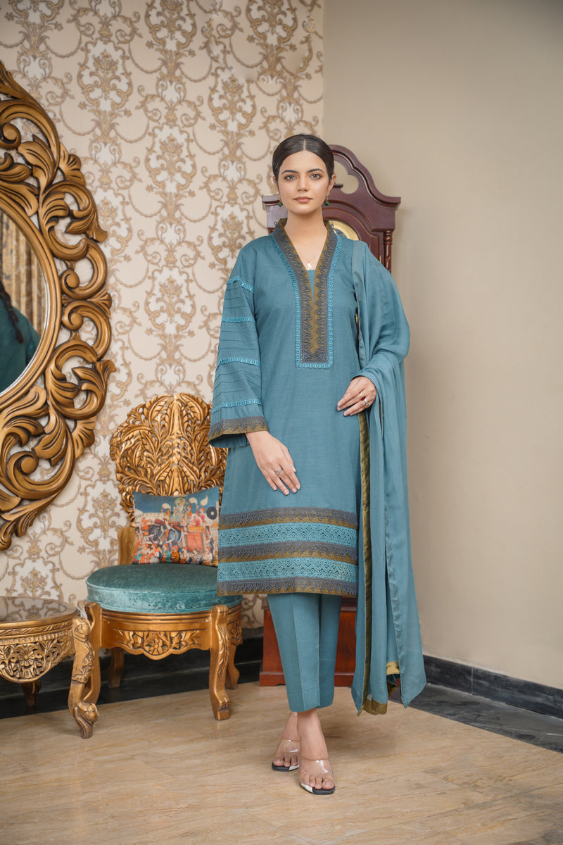 House of Maryam Basics | Slub Winter 23 | HB-ZINC by Designer House of Maryam Basics - House of Maryam - Pakistani Designer Ethnic Wear in {{ shop.shopifyCountryName }}