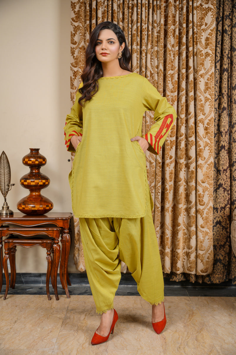 House of Maryam Basics | Slub Winter 23 | HB-LY by Designer House of Maryam Basics - House of Maryam - Pakistani Designer Ethnic Wear in {{ shop.shopifyCountryName }}