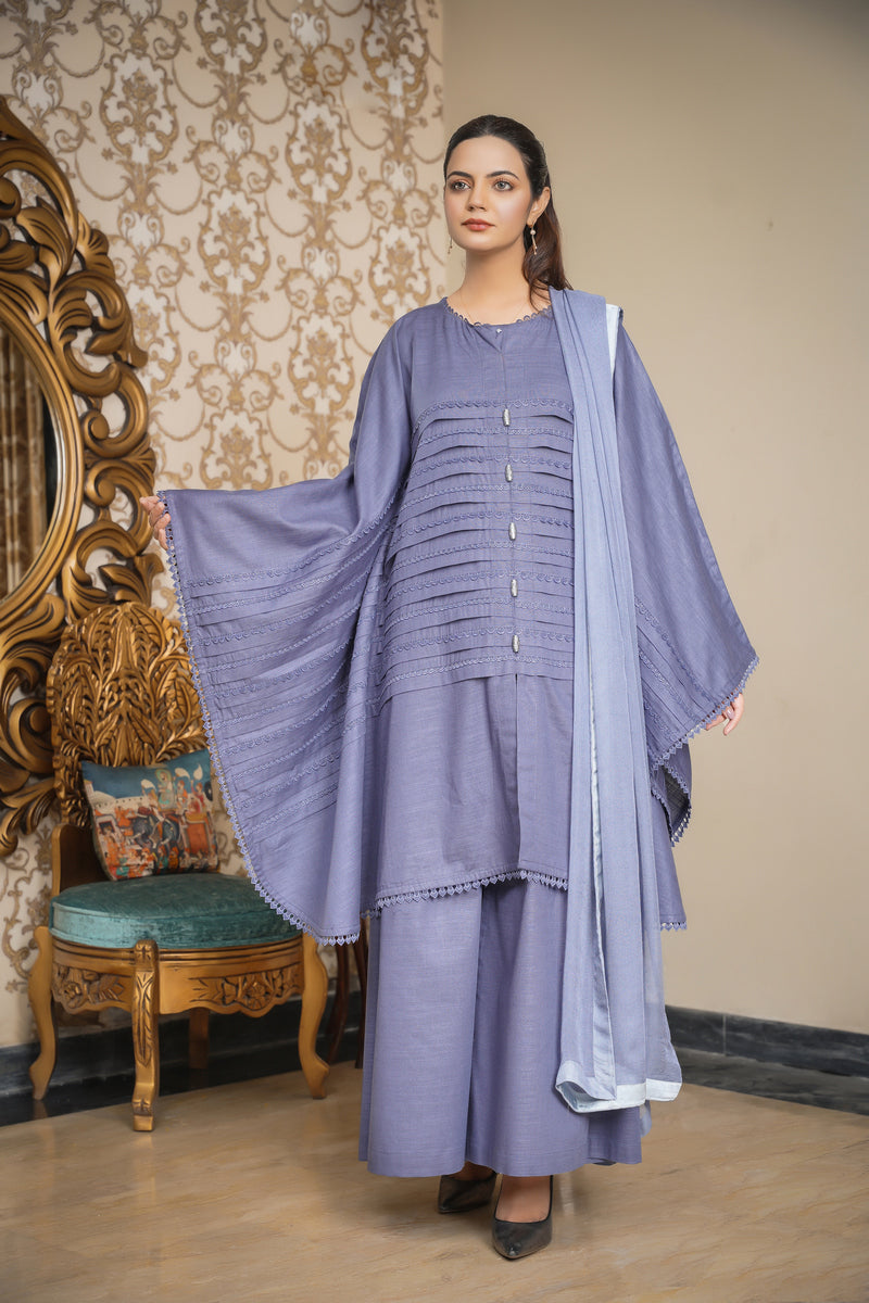 House of Maryam Basics | Slub Winter 23 | HB-IB by Designer House of Maryam Basics - House of Maryam - Pakistani Designer Ethnic Wear in {{ shop.shopifyCountryName }}