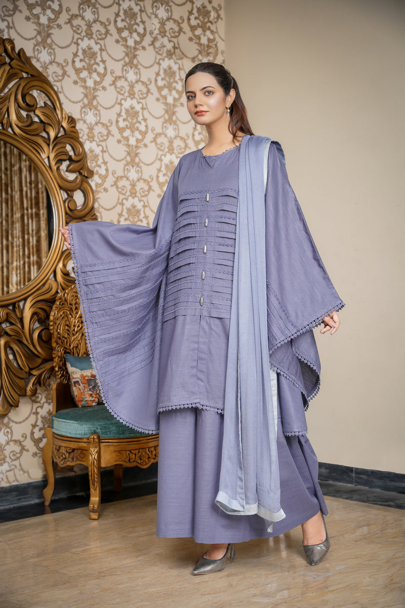 House of Maryam Basics | Slub Winter 23 | HB-IB by Designer House of Maryam Basics - House of Maryam - Pakistani Designer Ethnic Wear in {{ shop.shopifyCountryName }}