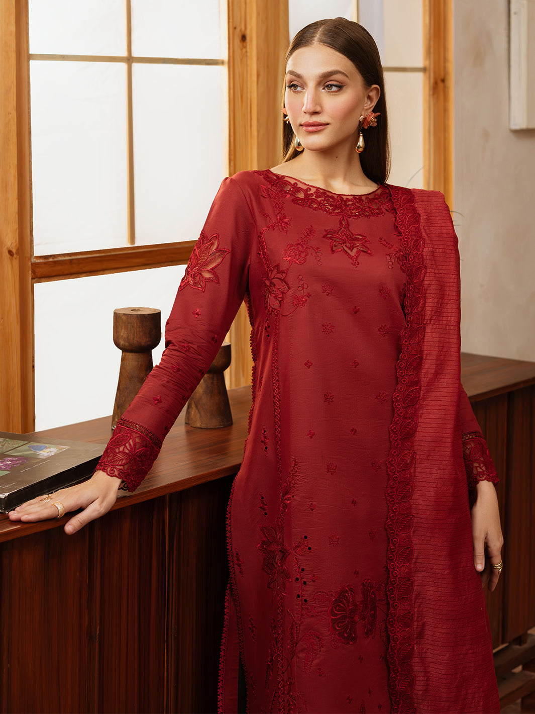 Mahnur | Florence Luxury Lawn 25 | HOORAIN -  Mahnur Ladies Clothes - Original Designer Dress - House of Maryam
