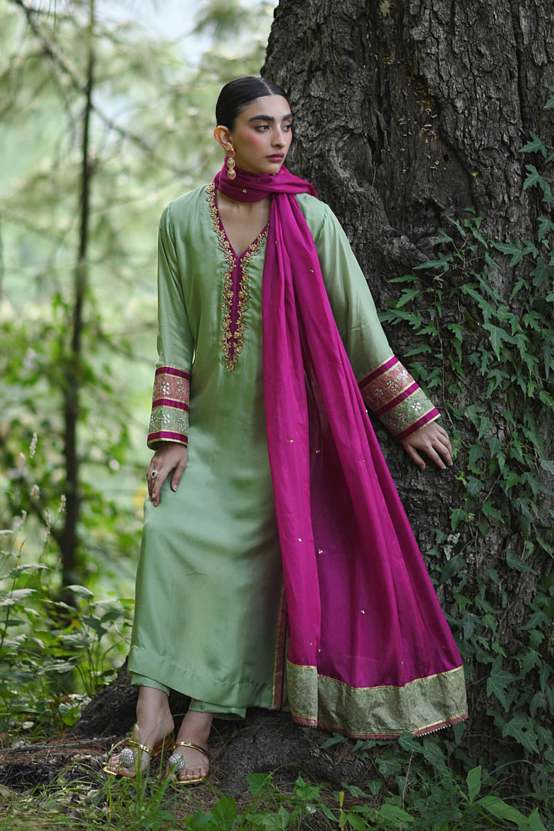 Hue Pret | Farasha Luxury Pret | Mishfa -  Hue Pret Ladies Clothes - Original Designer Dress - House of Maryam