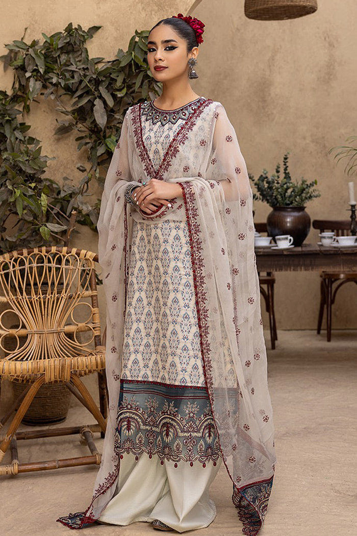 Humdum | Ishq Embroidered Collection | IS-08 -  HumDum Casuals - Original Designer Dress - House of Maryam