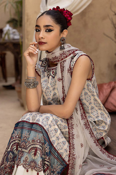 Humdum | Ishq Embroidered Collection | IS-08 -  HumDum Casuals - Original Designer Dress - House of Maryam