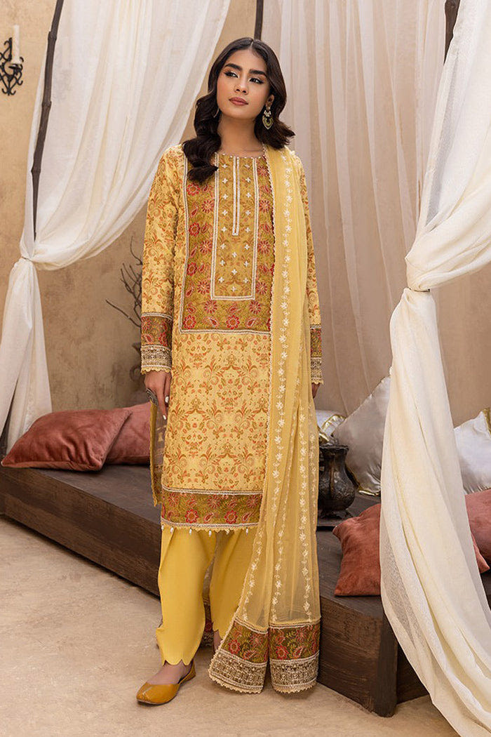 Humdum | Ishq Embroidered Collection | IS-02 -  HumDum Casuals - Original Designer Dress - House of Maryam