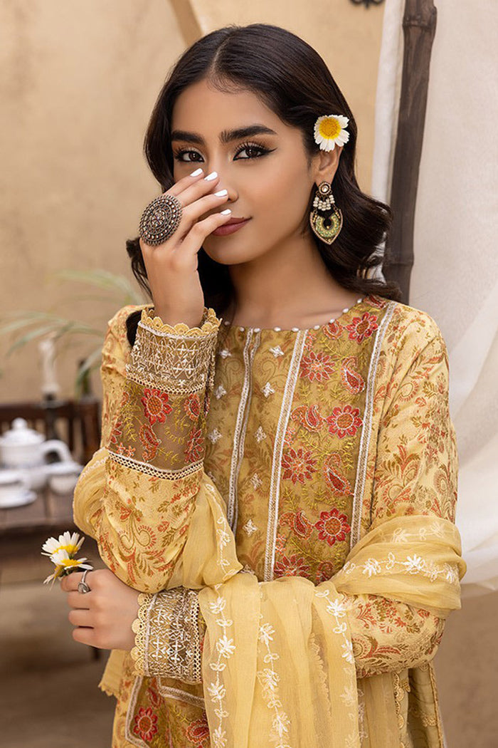 Humdum | Ishq Embroidered Collection | IS-02 -  HumDum Casuals - Original Designer Dress - House of Maryam