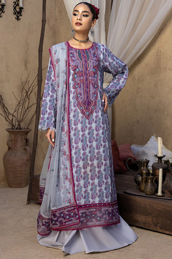 Humdum | Ishq Embroidered Collection | IS-03 -  HumDum Casuals - Original Designer Dress - House of Maryam