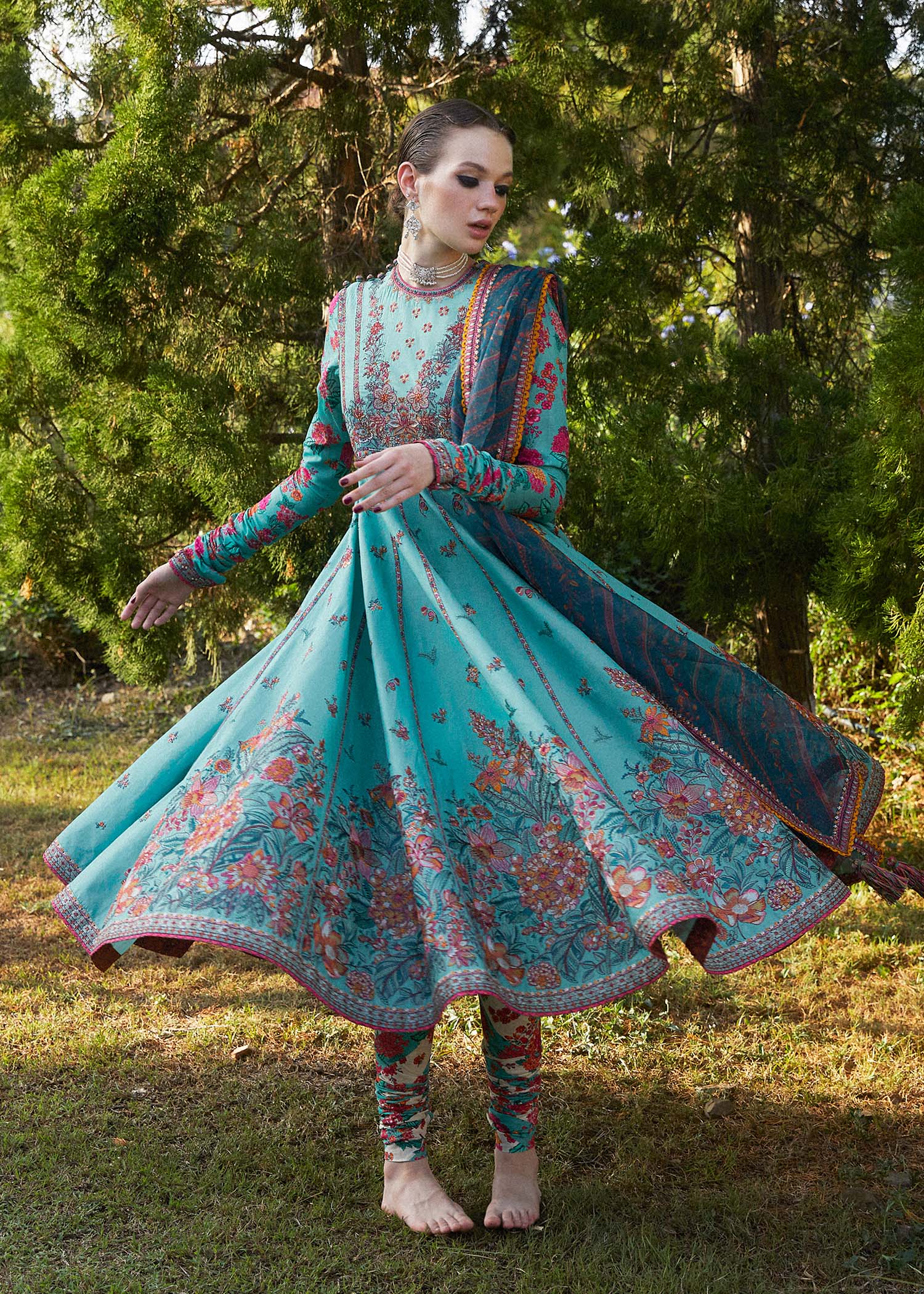 Hussain Rehar | Zaiba-Eid Lawn Collection24 | Jheel