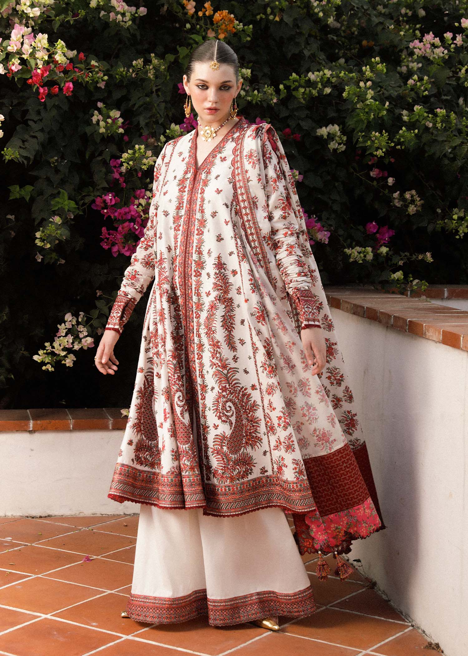 Hussain Rehar | Zaiba-Eid Lawn Collection24 | Safaid