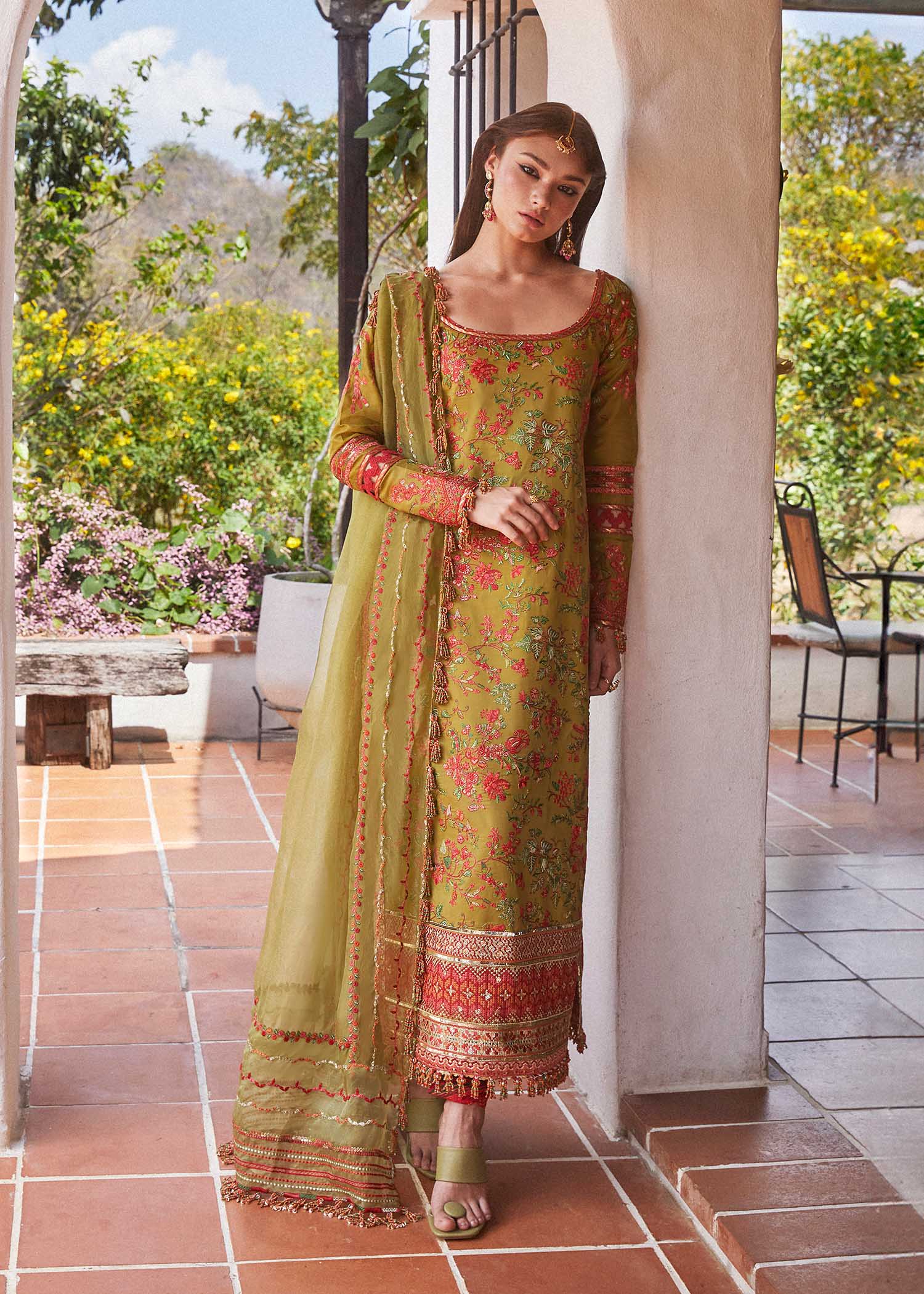 Hussain Rehar | Eid Luxury Lawn SS/24 | Sorbet