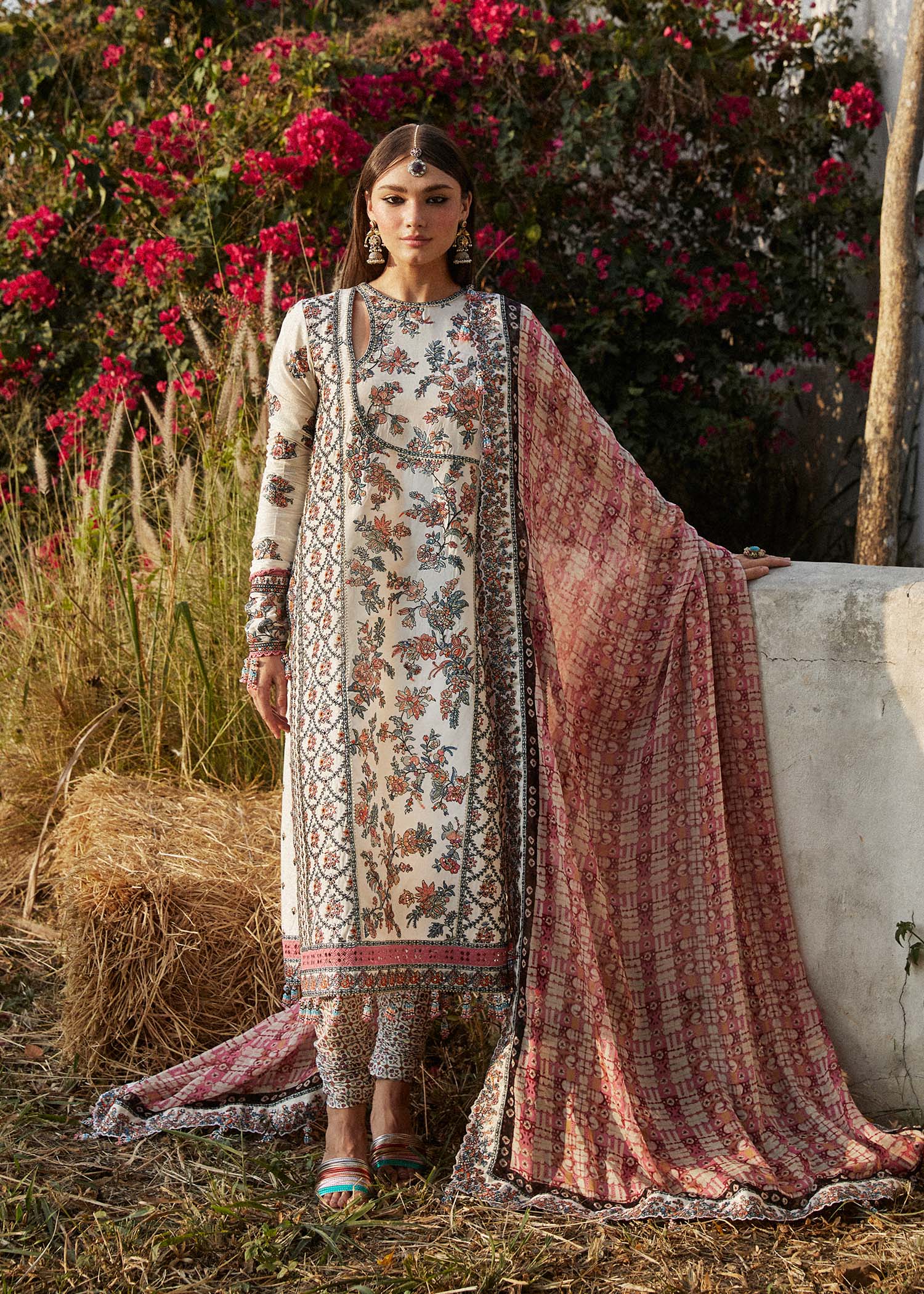 Hussain Rehar | Eid Luxury Lawn SS/24 | Elara