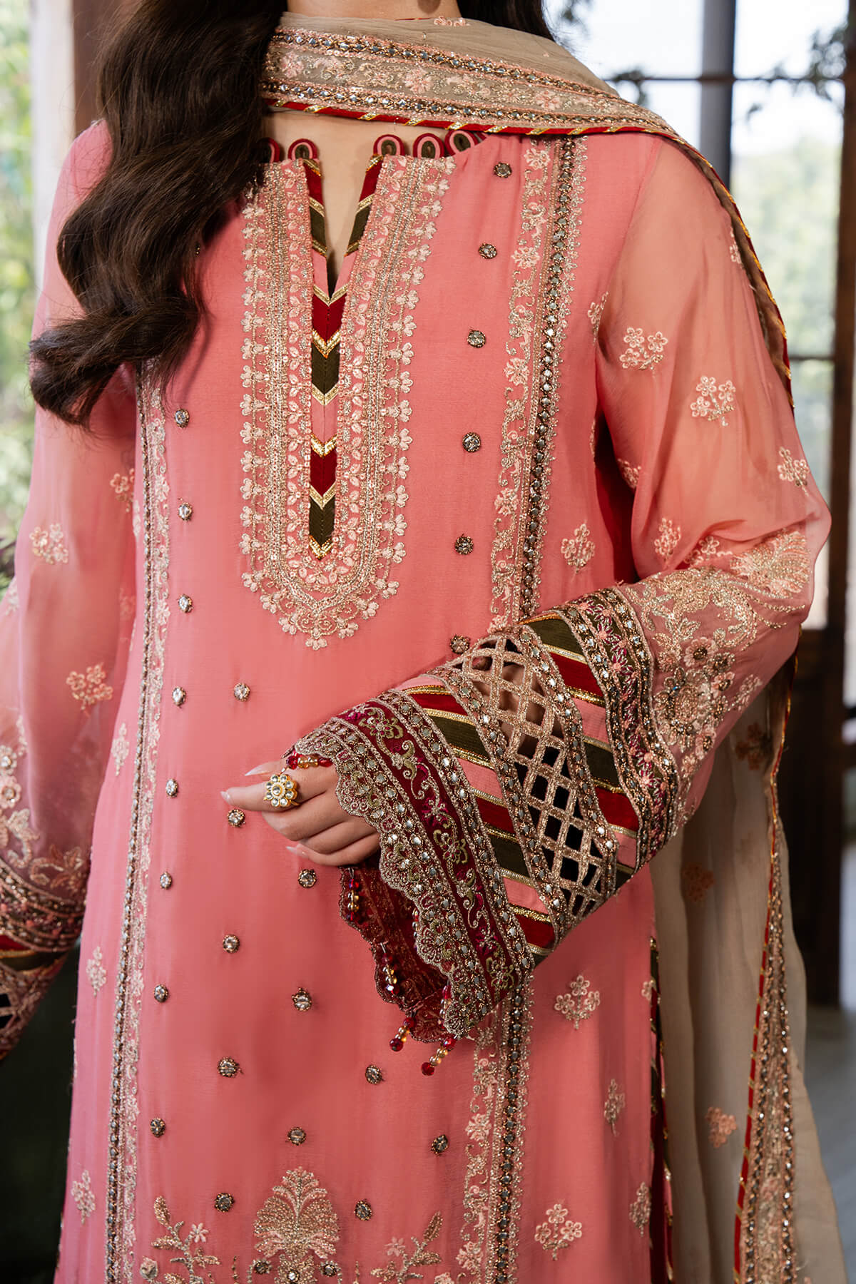 Imrozia Premium | Naina Chiffon | I-189 Aainaa -  Imrozia Premium Formal - Original Designer Dress - House of Maryam