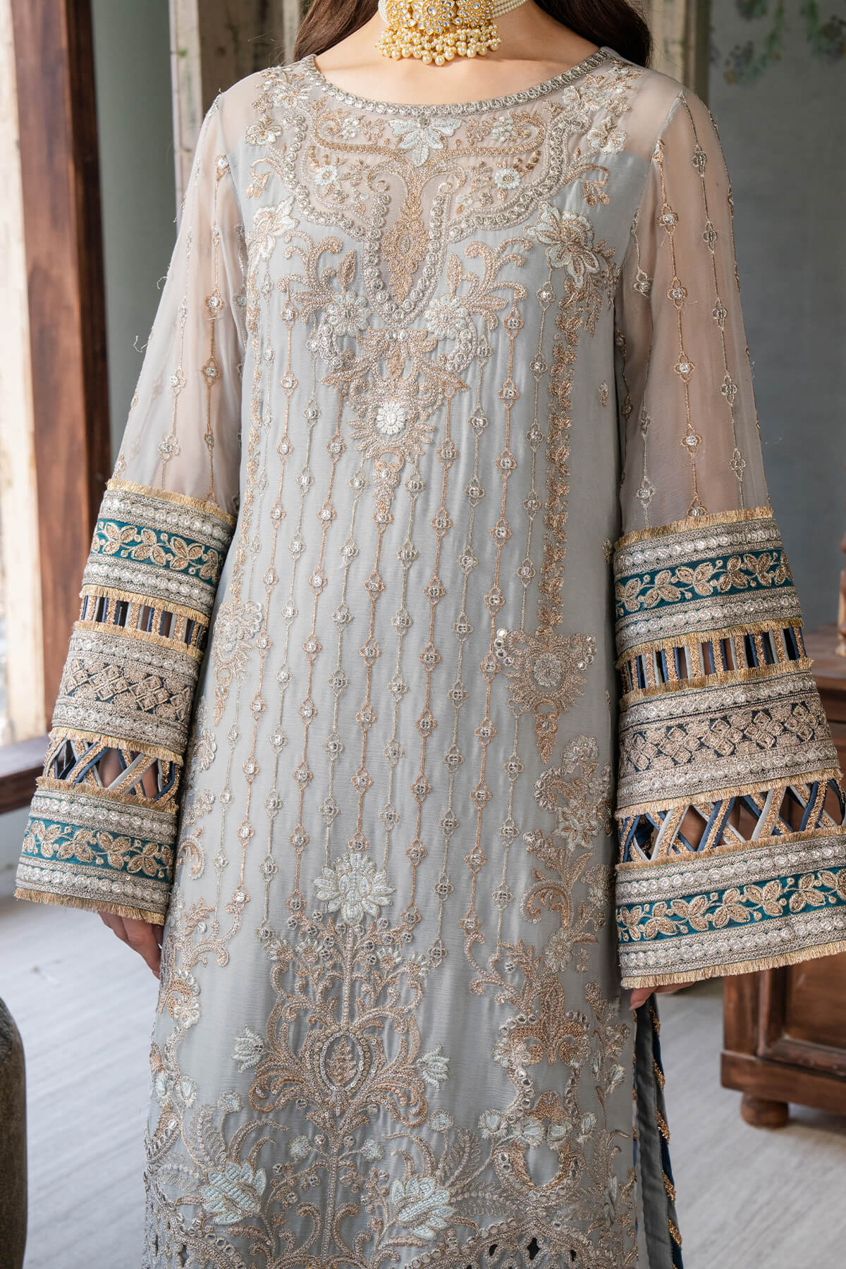 Imrozia Premium | Naina Chiffon | I-190 Rumman -  Imrozia Premium Formal - Original Designer Dress - House of Maryam