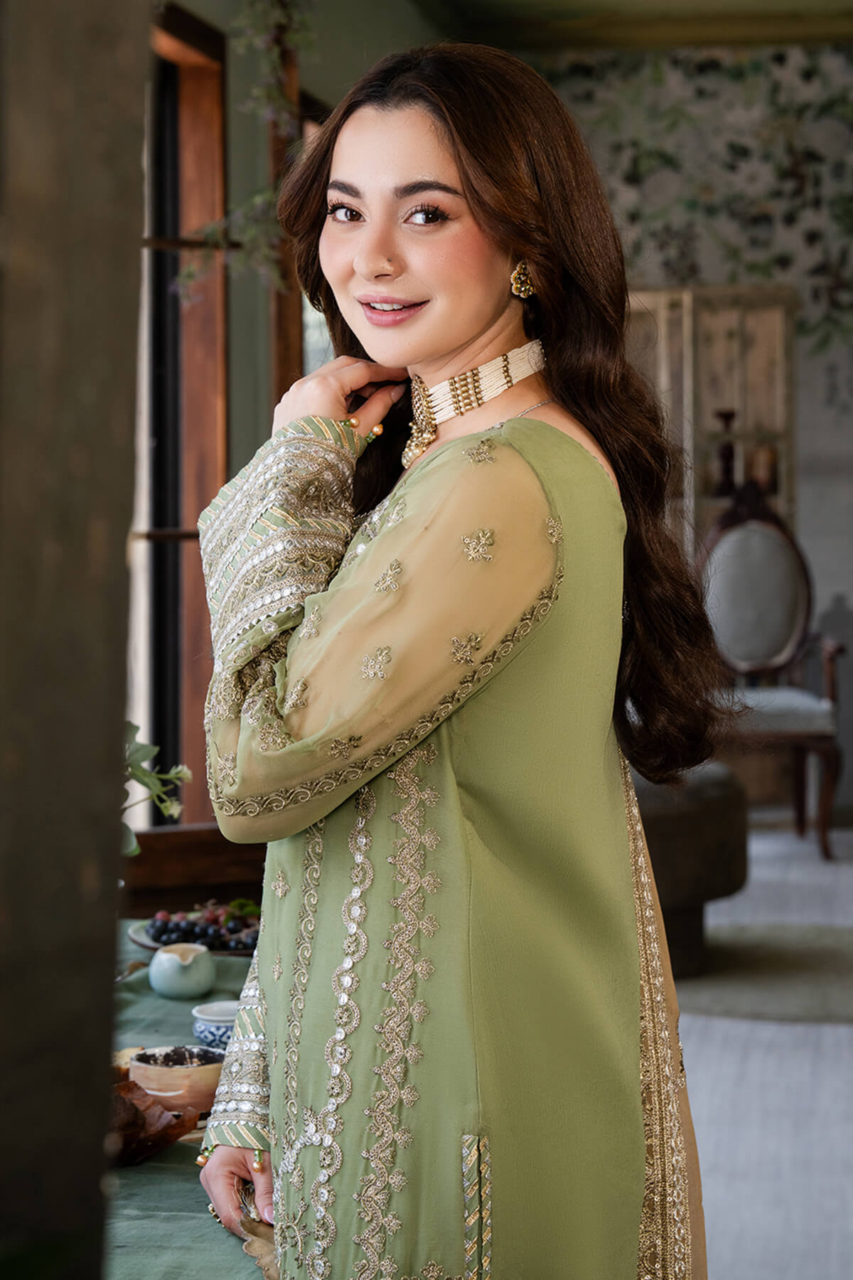 Imrozia Premium | Naina Chiffon | I-191 Aabia