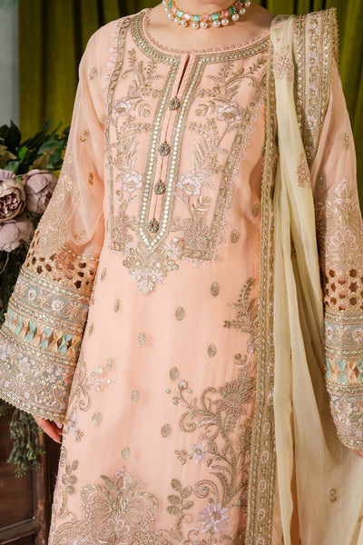Imrozia Premium | Naina Chiffon | I-193 Kashud -  Imrozia Premium Formal - Original Designer Dress - House of Maryam