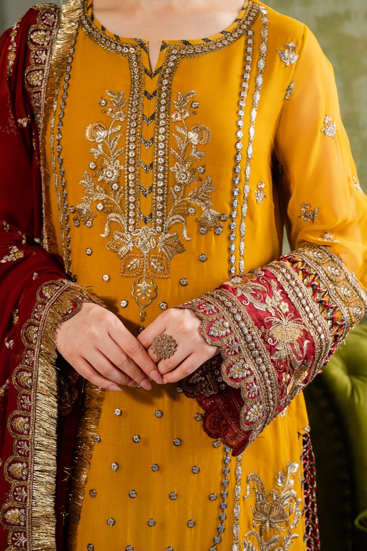 Imrozia Premium | Naina Chiffon | I-196 Naaz -  Imrozia Premium Formal - Original Designer Dress - House of Maryam