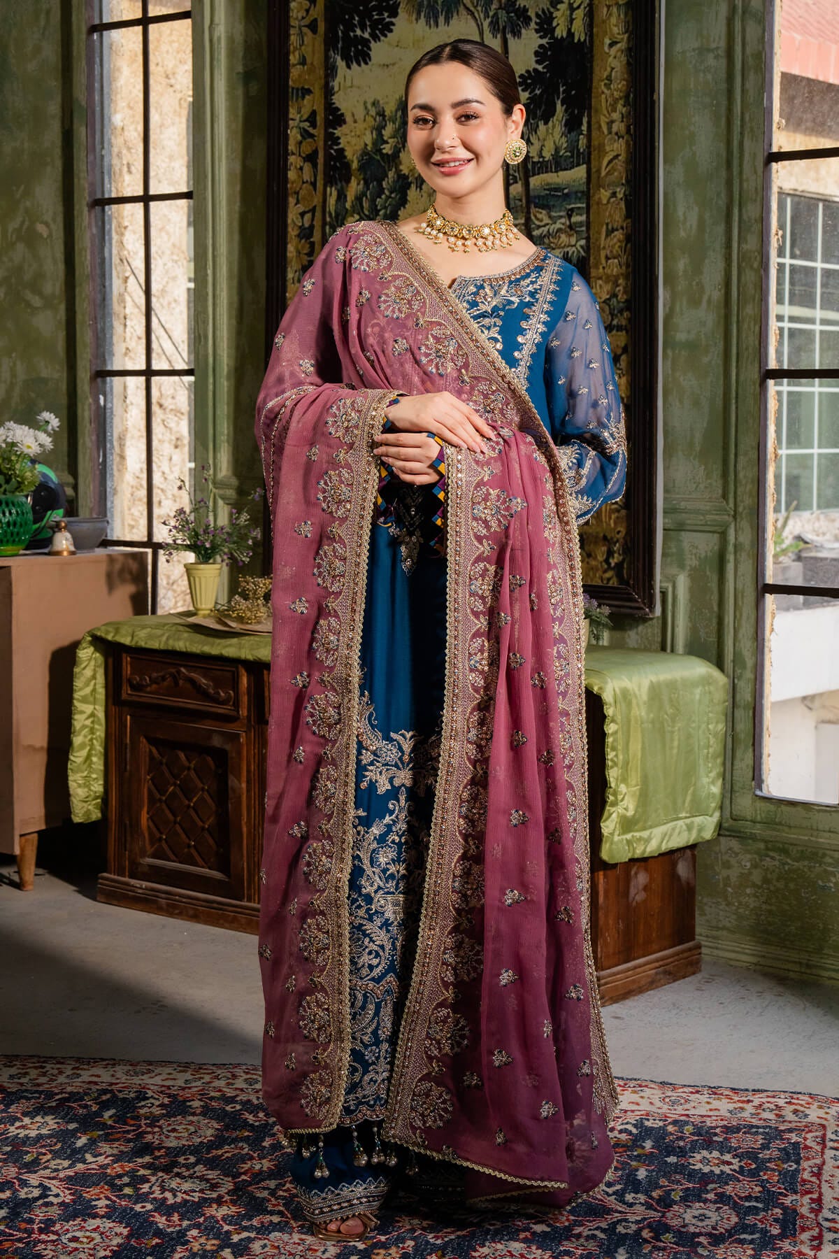 Imrozia Premium | Naina Chiffon | I-197 Afsa -  Imrozia Premium Formal - Original Designer Dress - House of Maryam