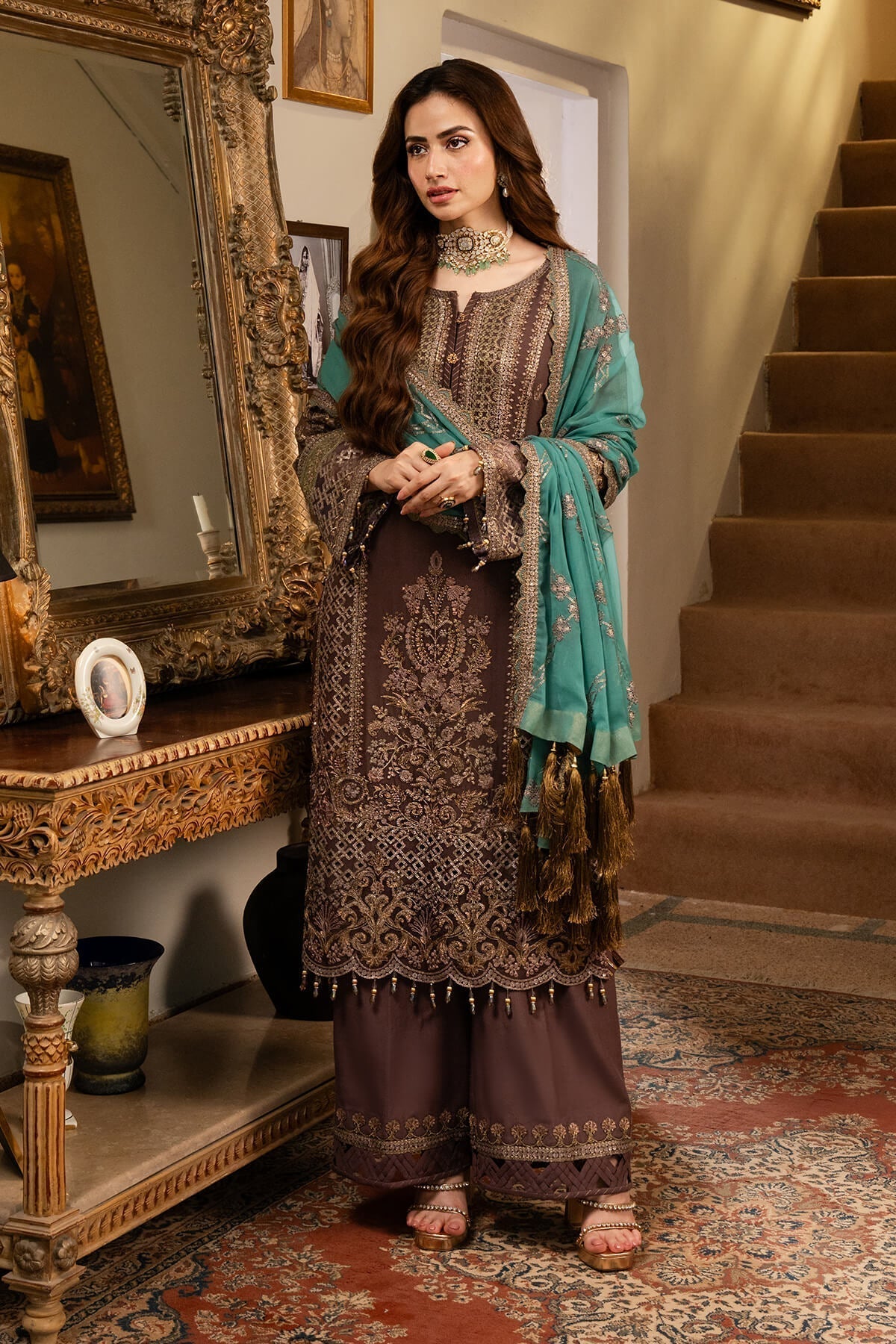 Imrozia Premium | Noor Jahan Formals | I-199 Khawab by Designer Imrozia Premium - House of Maryam - Pakistani Designer Ethnic Wear in {{ shop.shopifyCountryName }}