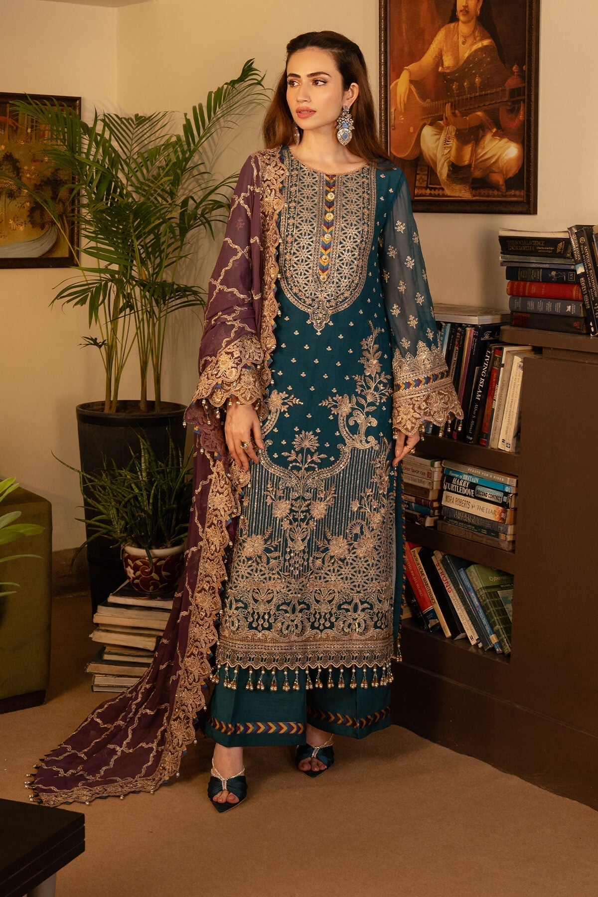Imrozia Premium | Noor Jahan Formals | I-208 Aaina -  Imrozia Premium Formal - Original Designer Dress - House of Maryam
