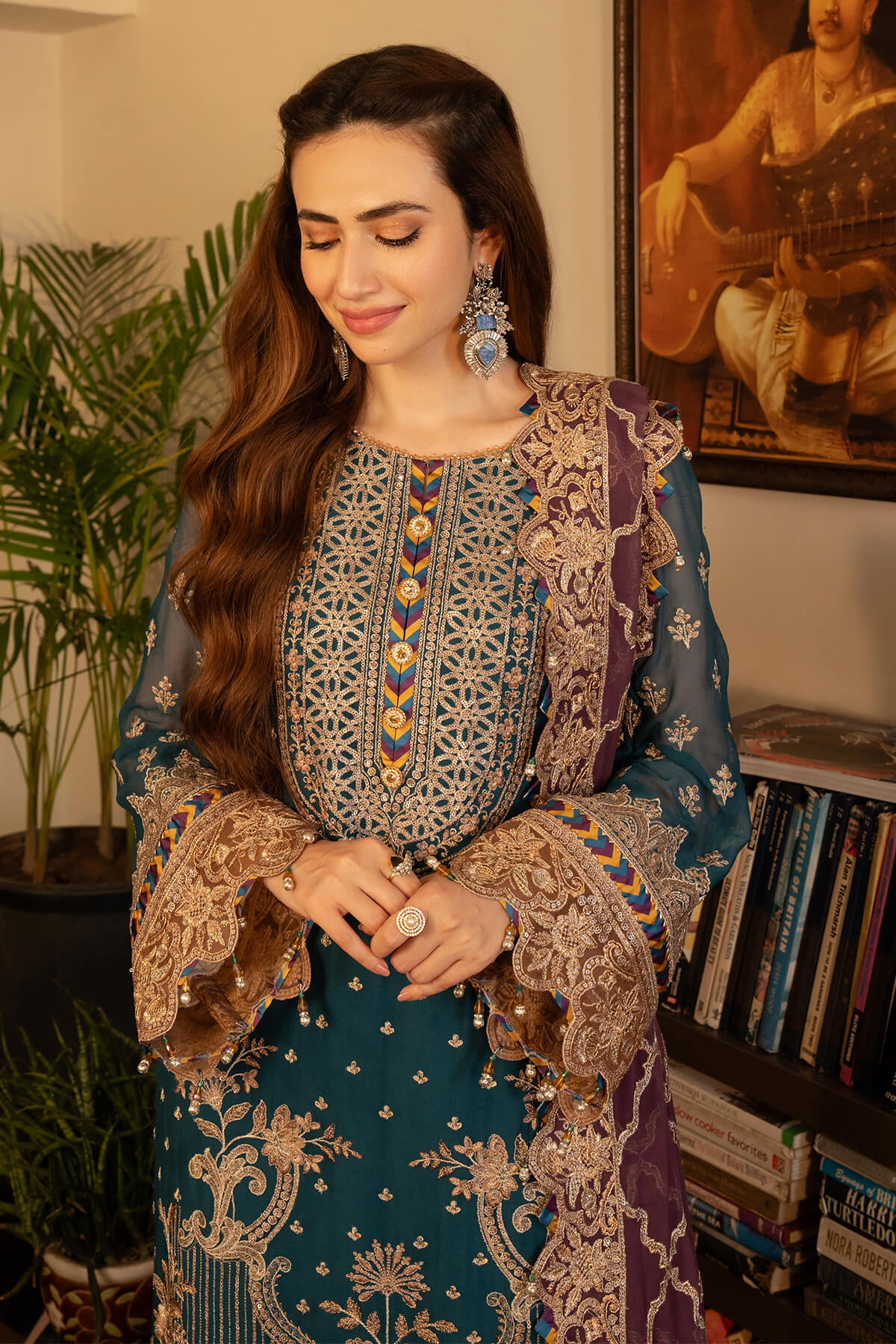 Imrozia Premium | Noor Jahan Formals | I-208 Aaina -  Imrozia Premium Formal - Original Designer Dress - House of Maryam