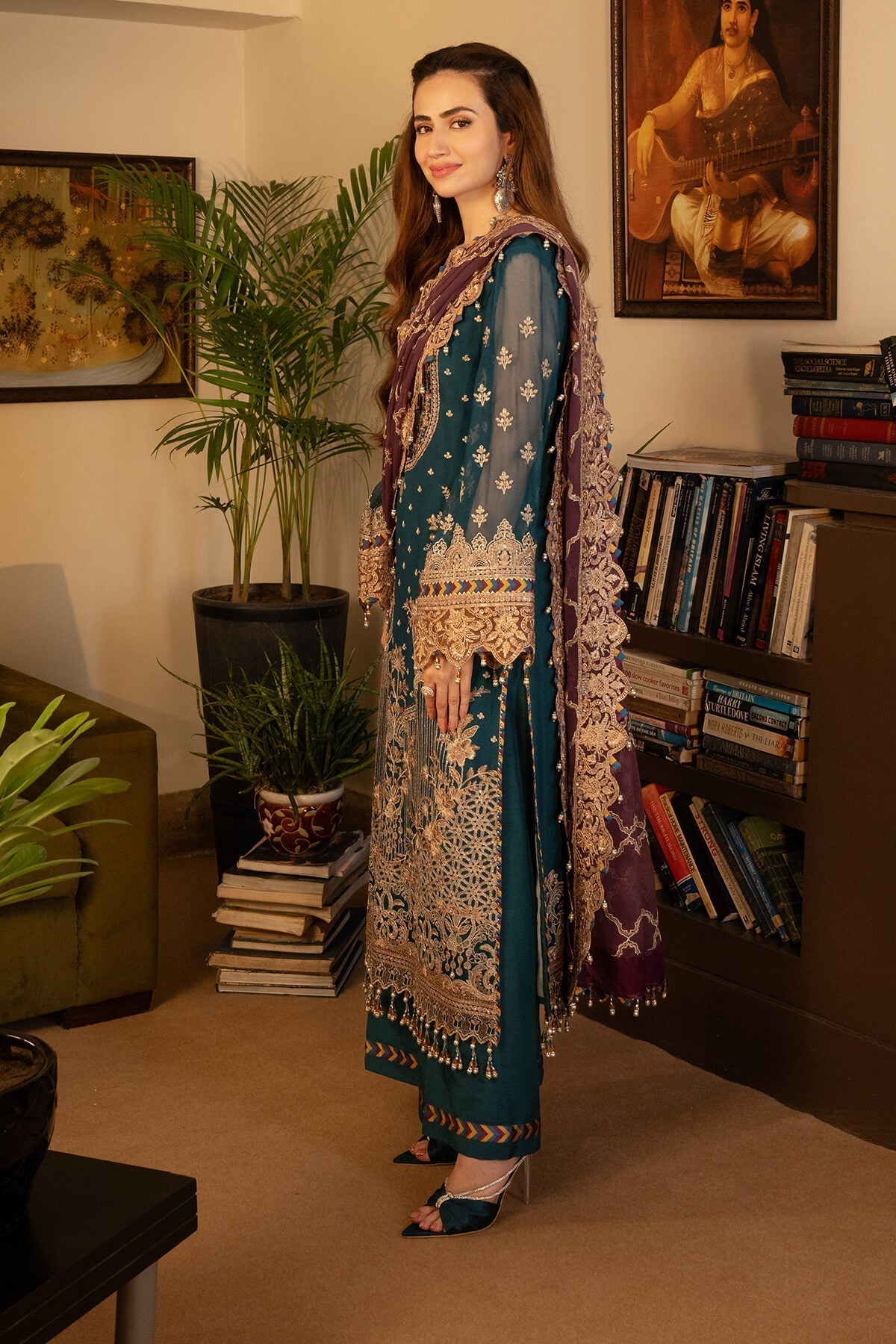 Imrozia Premium | Noor Jahan Formals | I-208 Aaina by Designer Imrozia Premium - House of Maryam - Pakistani Designer Ethnic Wear in {{ shop.shopifyCountryName }}