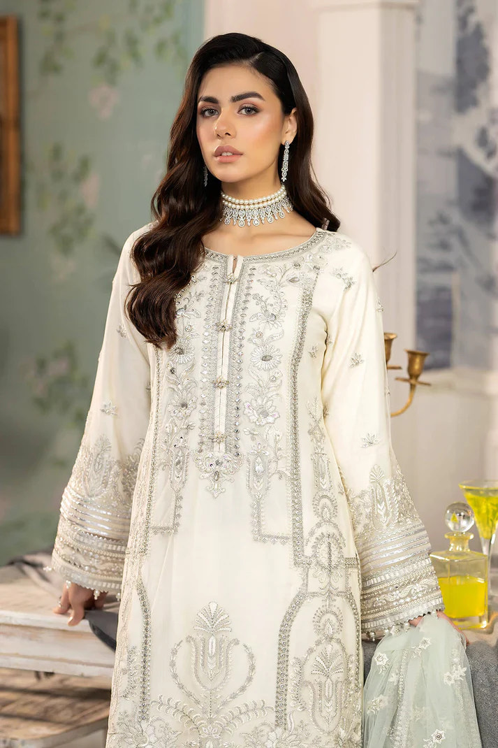 Imrozia Premium | Baad e Saba Pret Luxury Eid Collection | I.P-35 Aaghosh -  Imrozia Premium Formal - Original Designer Dress - House of Maryam