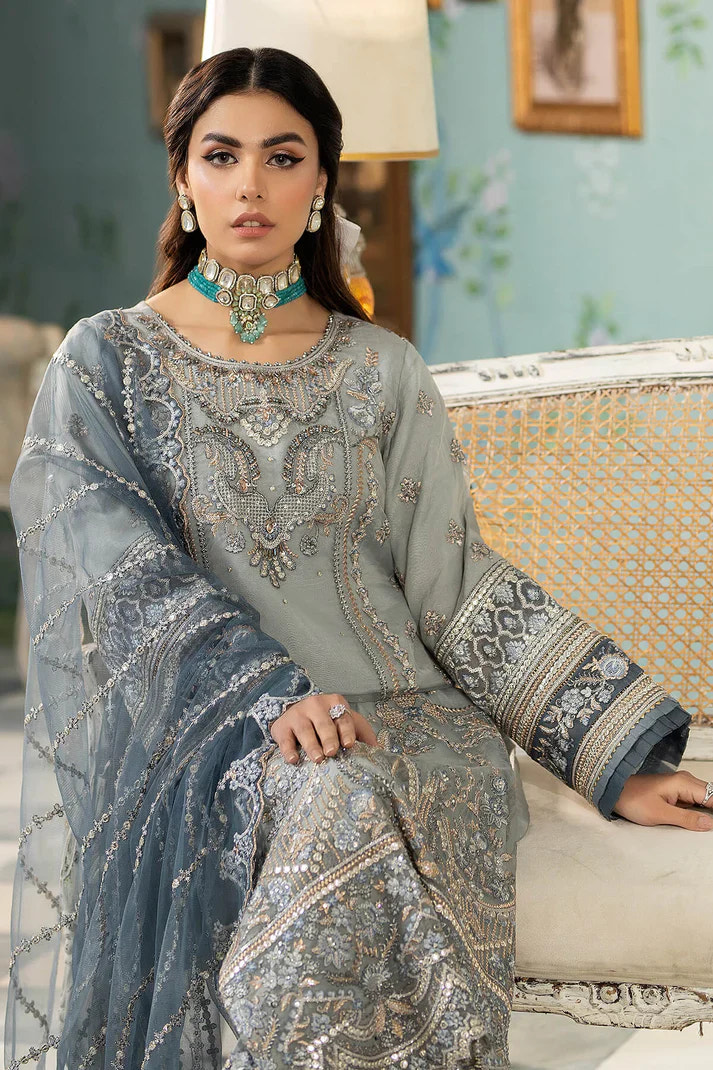 Imrozia Premium | Baad e Saba Pret Luxury Eid Collection | I.P-37 Khushboo -  Imrozia Premium Formal - Original Designer Dress - House of Maryam
