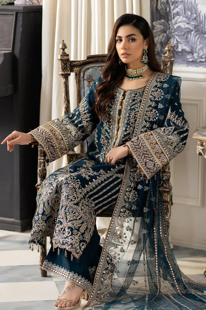 Imrozia Premium | Baad e Saba Pret Luxury Eid Collection | I.P-40 Saher -  Imrozia Premium Formal - Original Designer Dress - House of Maryam
