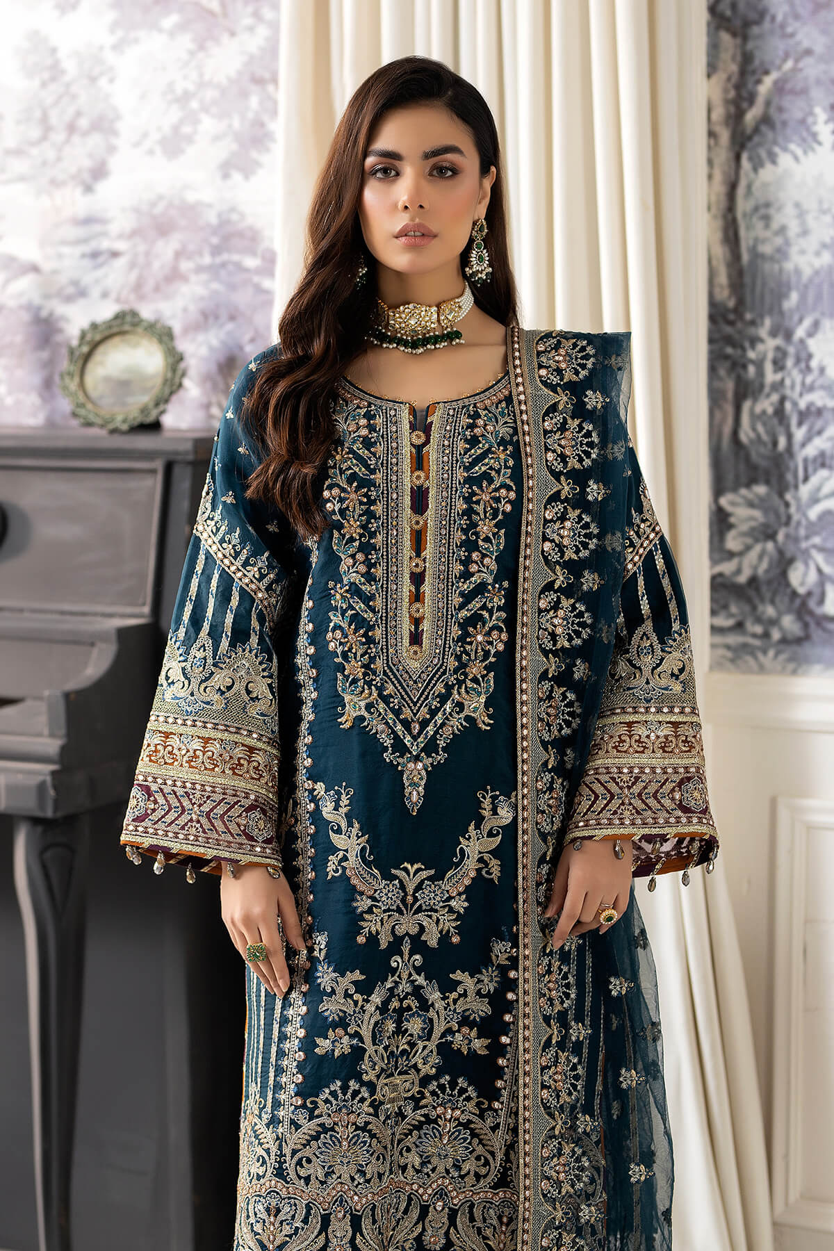 Imrozia Premium | Baad e Saba Pret Luxury Eid Collection | I.P-40 Saher by Imrozia Premium - House of Maryam