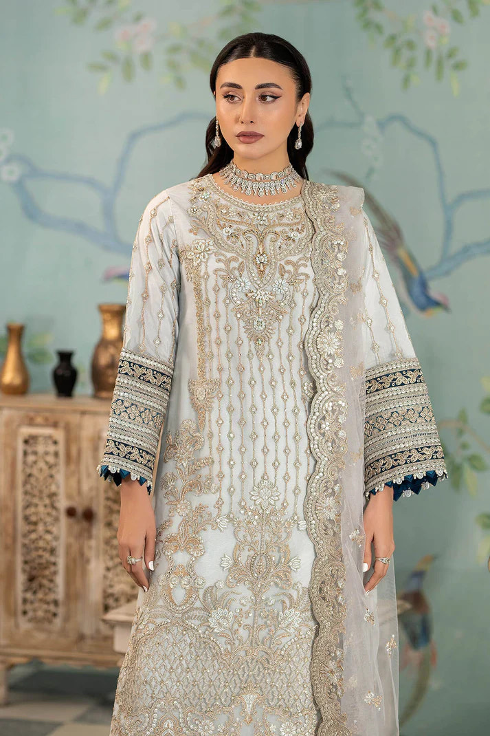 Imrozia Premium | Baad e Saba Pret Luxury Eid Collection | I.P-41 Bareeze -  Imrozia Premium Formal - Original Designer Dress - House of Maryam