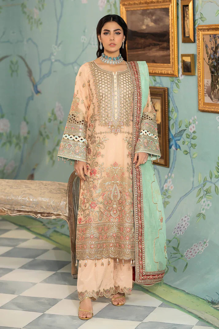 Imrozia Premium | Baad e Saba Pret Luxury Eid Collection | I.P-44 Zephyr -  Imrozia Premium Formal - Original Designer Dress - House of Maryam
