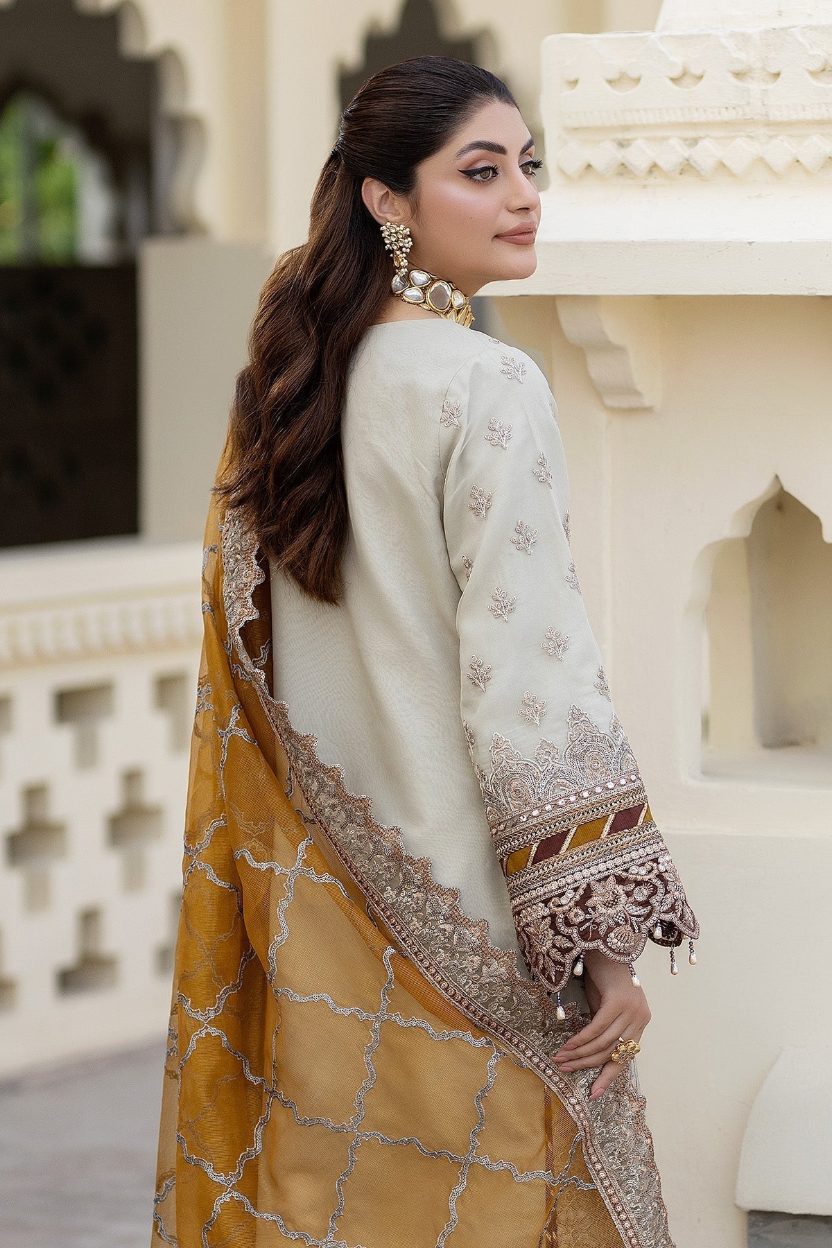 Imrozia Premium | Baad e Saba Formals | IP-50 Sheen -  Imrozia Premium Formal - Original Designer Dress - House of Maryam