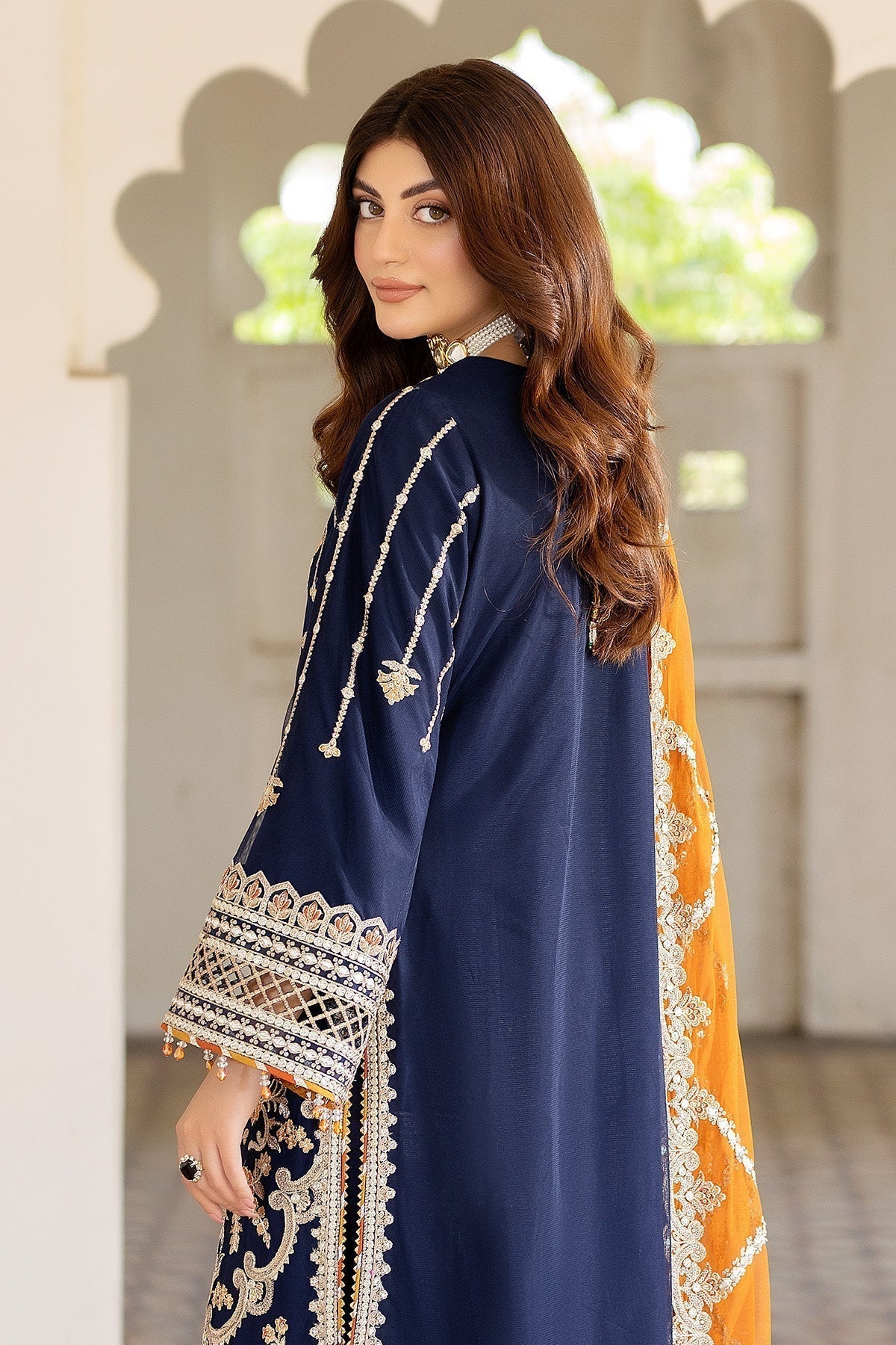 Imrozia Premium | Baad e Saba Formals | IP-51 Noor by Designer Imrozia Premium - House of Maryam - Pakistani Designer Ethnic Wear in {{ shop.shopifyCountryName }}