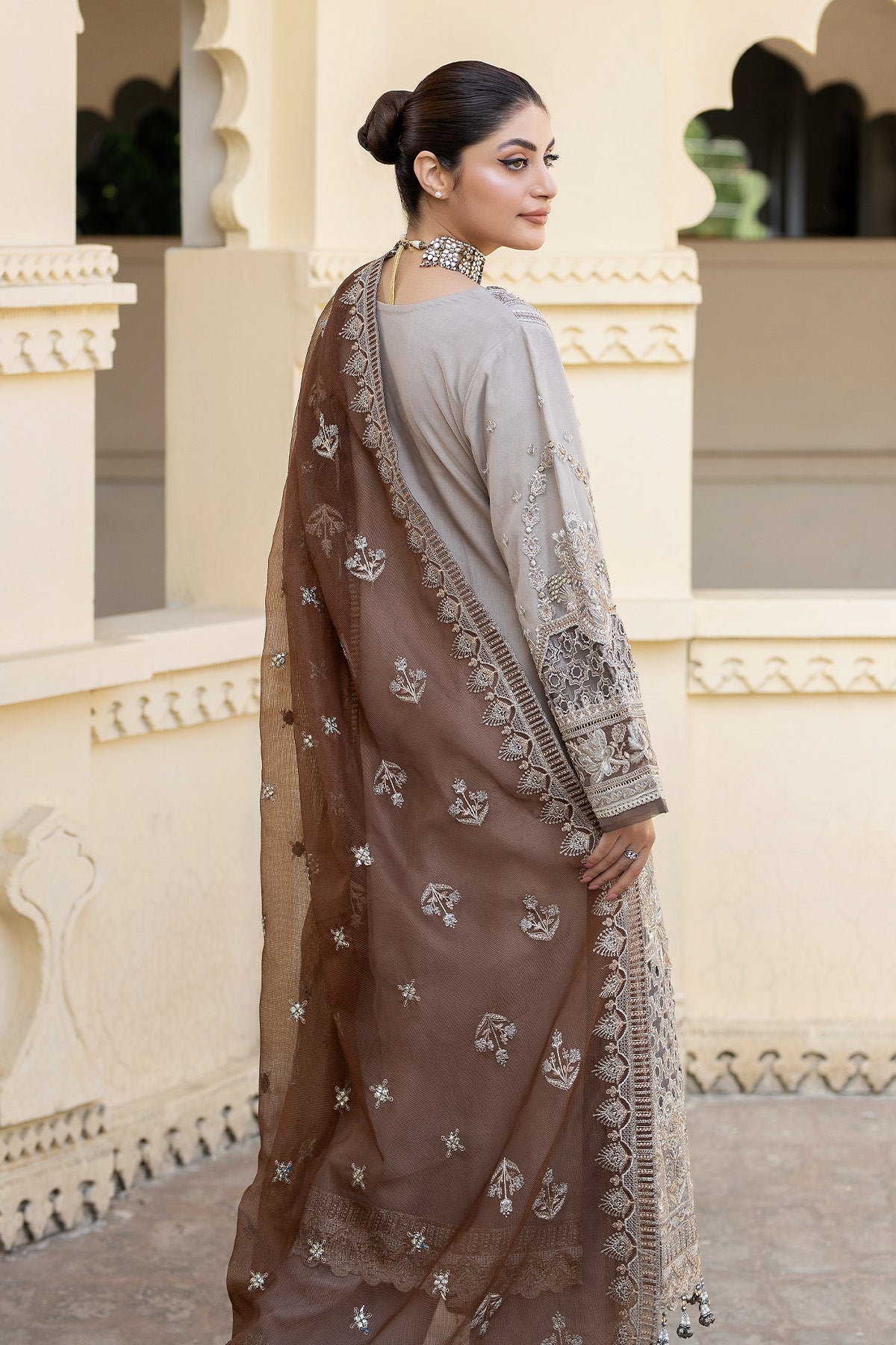 Imrozia Premium | Baad e Saba Formals | IP-52 Gulbahar -  Imrozia Premium Formal - Original Designer Dress - House of Maryam