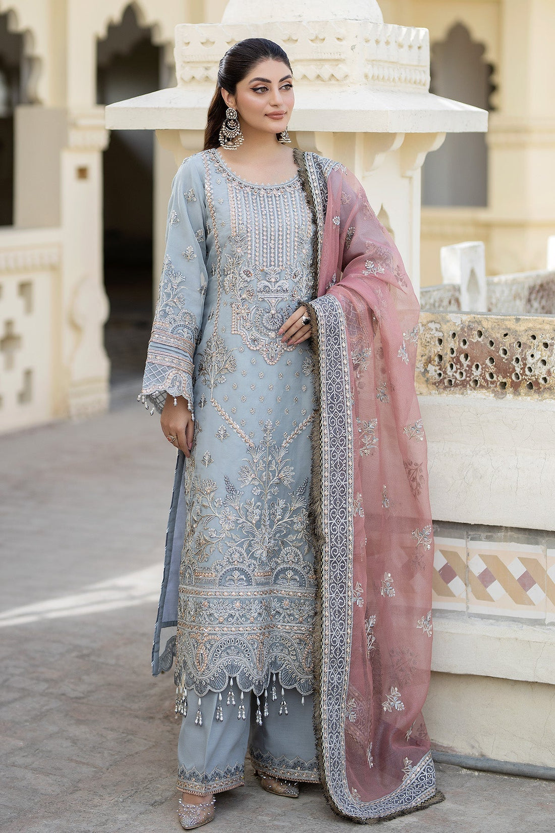 Imrozia Premium | Baad e Saba Formals | IP-54 Roshni by Designer Imrozia Premium - House of Maryam - Pakistani Designer Ethnic Wear in {{ shop.shopifyCountryName }}