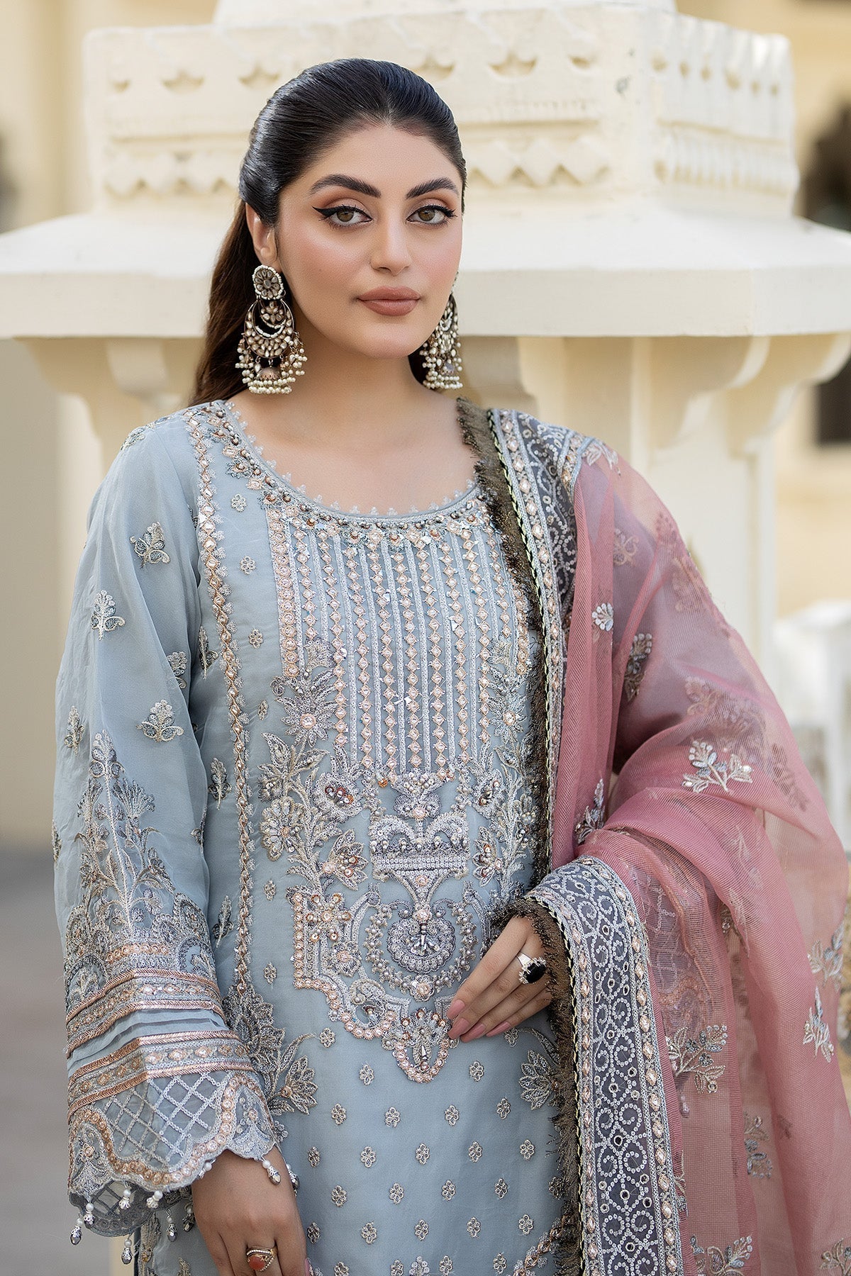 Imrozia Premium | Baad e Saba Formals | IP-54 Roshni by Designer Imrozia Premium - House of Maryam - Pakistani Designer Ethnic Wear in {{ shop.shopifyCountryName }}