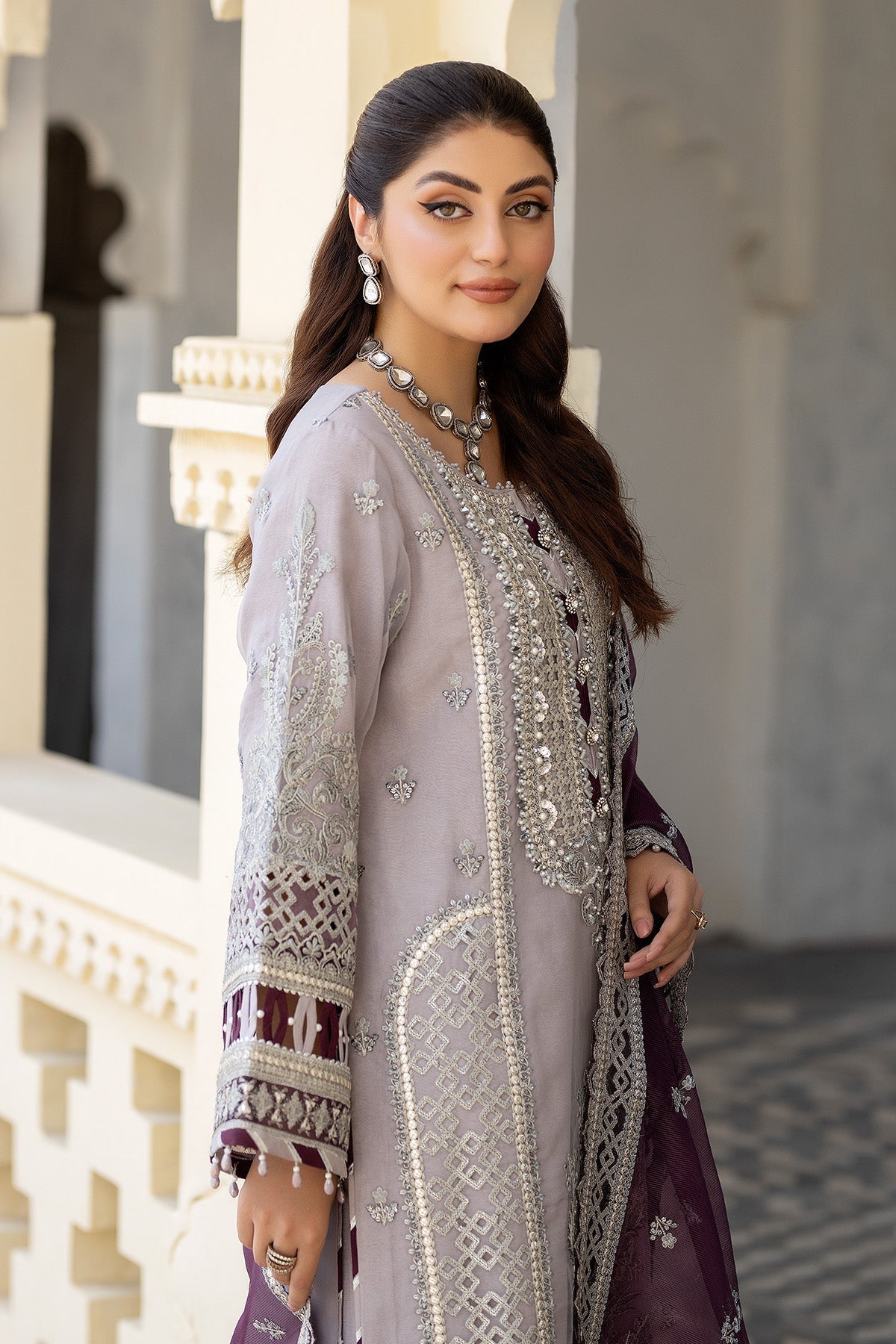 Imrozia Premium | Baad e Saba Formals | IP-55 Ada by Designer Imrozia Premium - House of Maryam - Pakistani Designer Ethnic Wear in {{ shop.shopifyCountryName }}