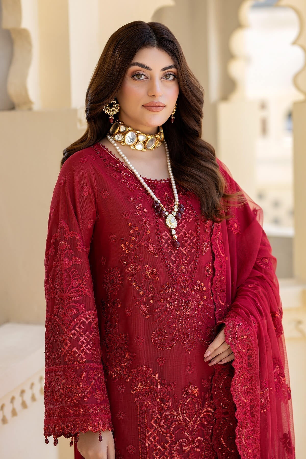 Imrozia Premium | Baad e Saba Formals | IP-56 Jalwa -  Imrozia Premium Formal - Original Designer Dress - House of Maryam