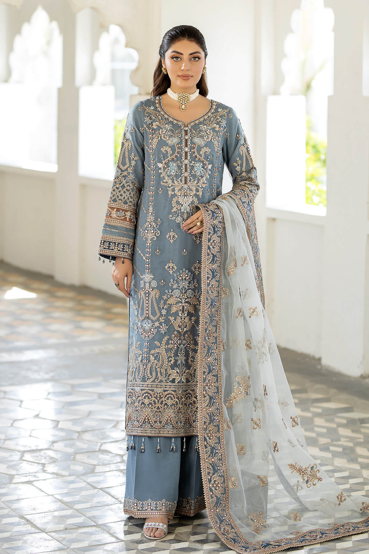 Imrozia Premium | Baad e Saba Formals | IP-57 Khushboo