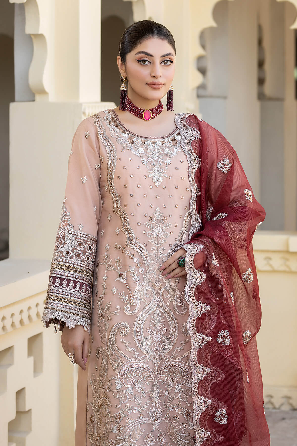 Imrozia Premium | Baad e Saba Formals | IP-58 Haseen -  Imrozia Premium Formal - Original Designer Dress - House of Maryam
