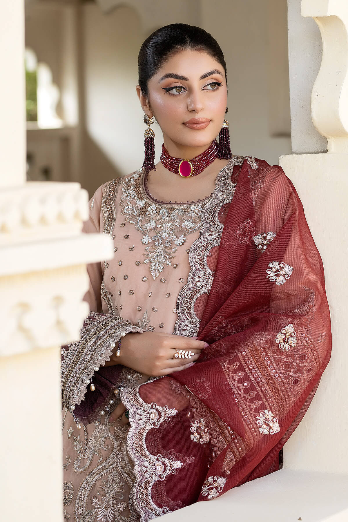 Imrozia Premium | Baad e Saba Formals | IP-58 Haseen -  Imrozia Premium Formal - Original Designer Dress - House of Maryam