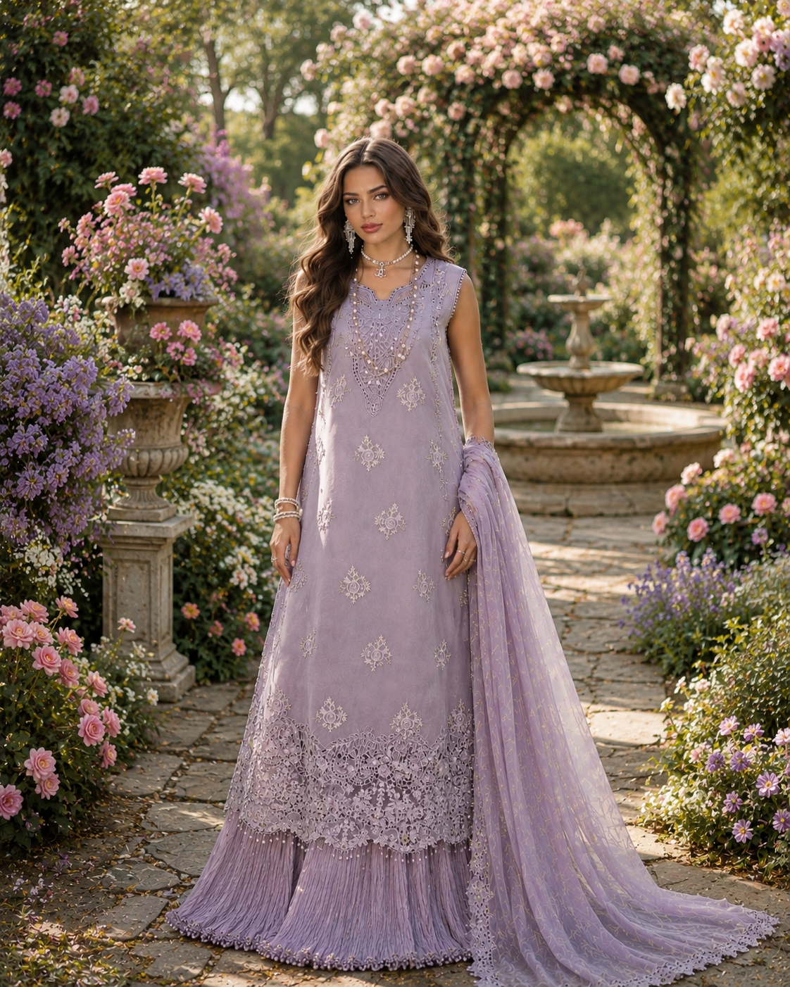 Noor by Saadia Asad | Noor Eid Printskhas 26 | D4 €“ Lavender Lights-2
