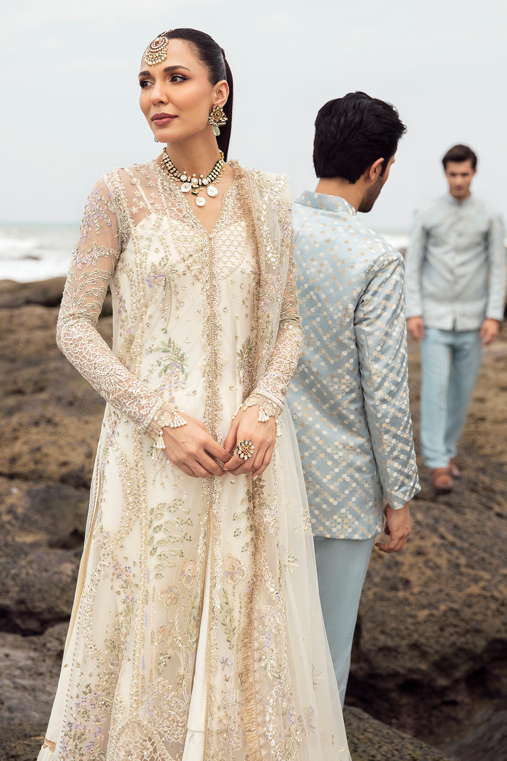 Afrozeh | Dastangoi Wedding Formal'24 | AWE-10 SHUGUFTA -  Afrozeh Bridal - Original Designer Dress - House of Maryam