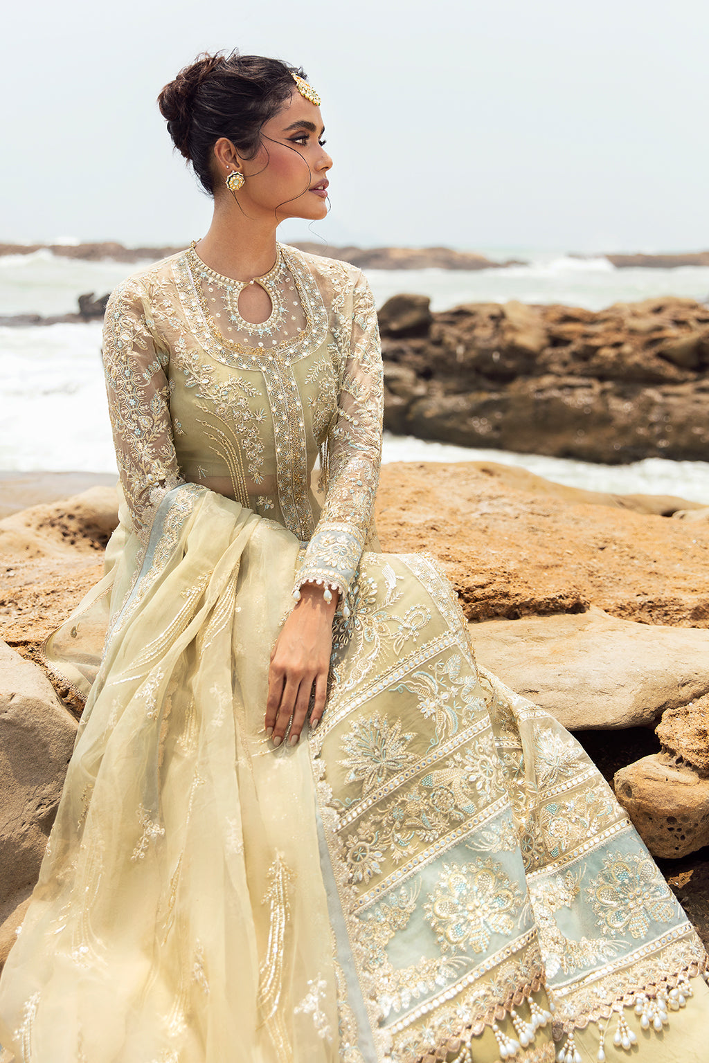 Afrozeh | Dastangoi Wedding Formal'24 | AWE-09 LEELA -  Afrozeh Bridal - Original Designer Dress - House of Maryam