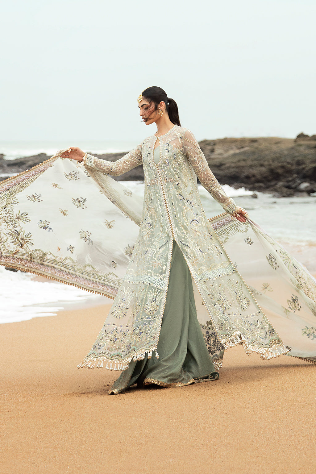 Afrozeh | Dastangoi Wedding Formal'24 | AWE-08 SHANZAY -  Afrozeh Bridal - Original Designer Dress - House of Maryam