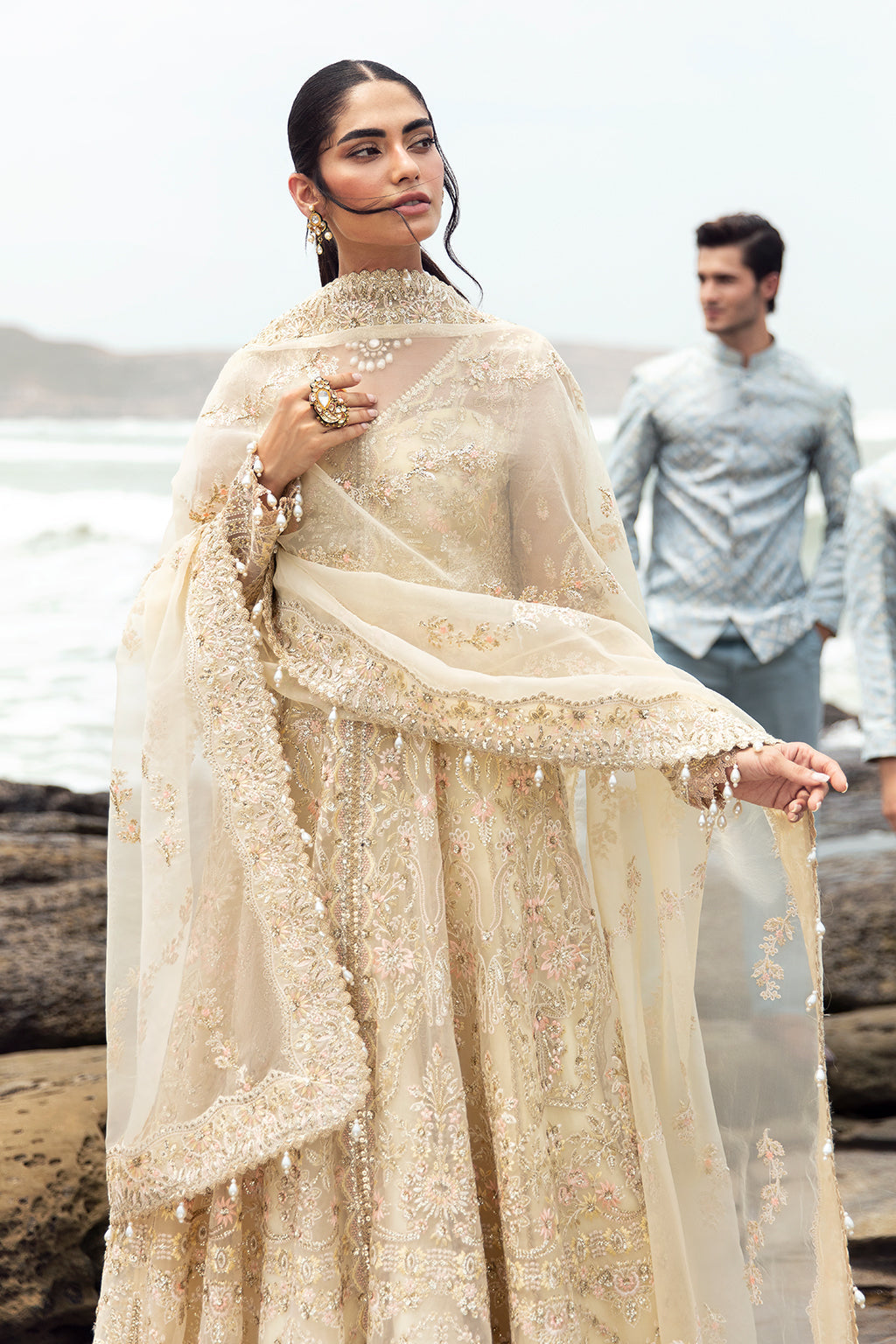 Afrozeh | Dastangoi Wedding Formal'24 | AWE-06 AROOHI by Designer Afrozeh - House of Maryam - Pakistani Designer Ethnic Wear in {{ shop.shopifyCountryName }}