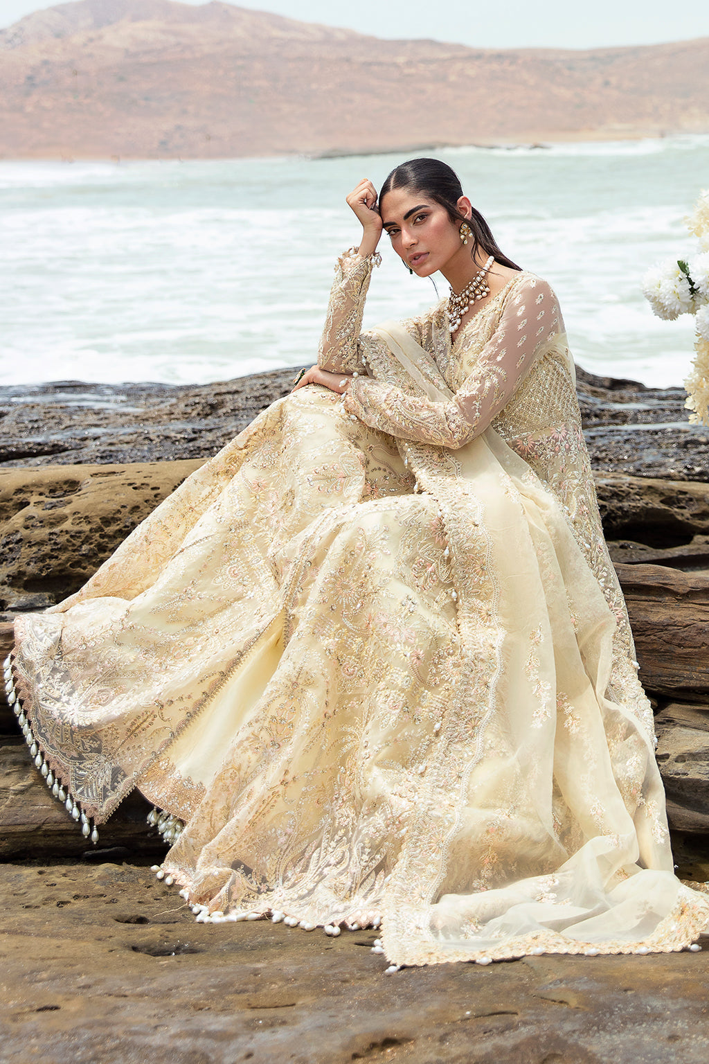 Afrozeh | Dastangoi Wedding Formal'24 | AWE-06 AROOHI -  Afrozeh Bridal - Original Designer Dress - House of Maryam