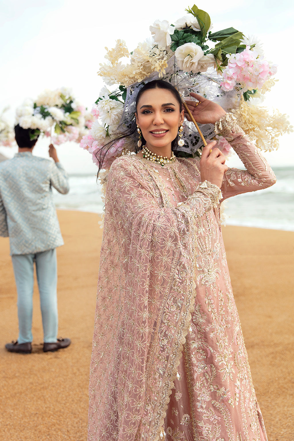 Afrozeh | Dastangoi Wedding Formal'24 | AWE-03 SHAZMA -  Afrozeh Bridal - Original Designer Dress - House of Maryam
