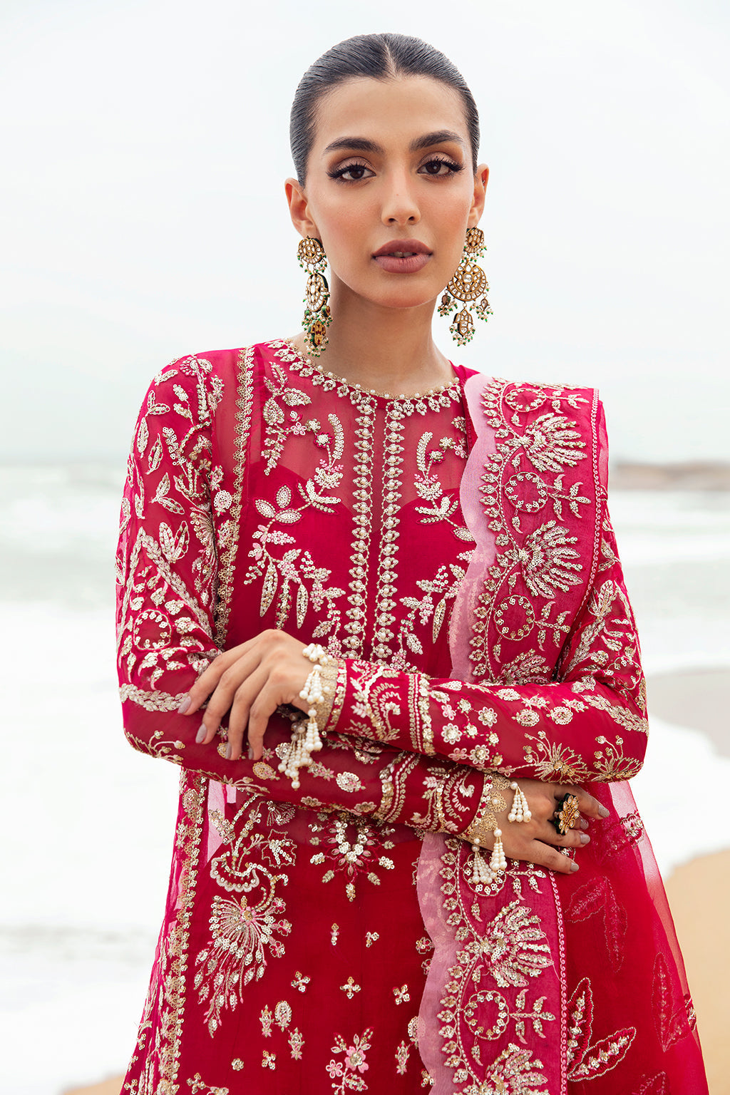 Afrozeh | Dastangoi Wedding Formal'24 | AWE-04 NAGEEN -  Afrozeh Bridal - Original Designer Dress - House of Maryam