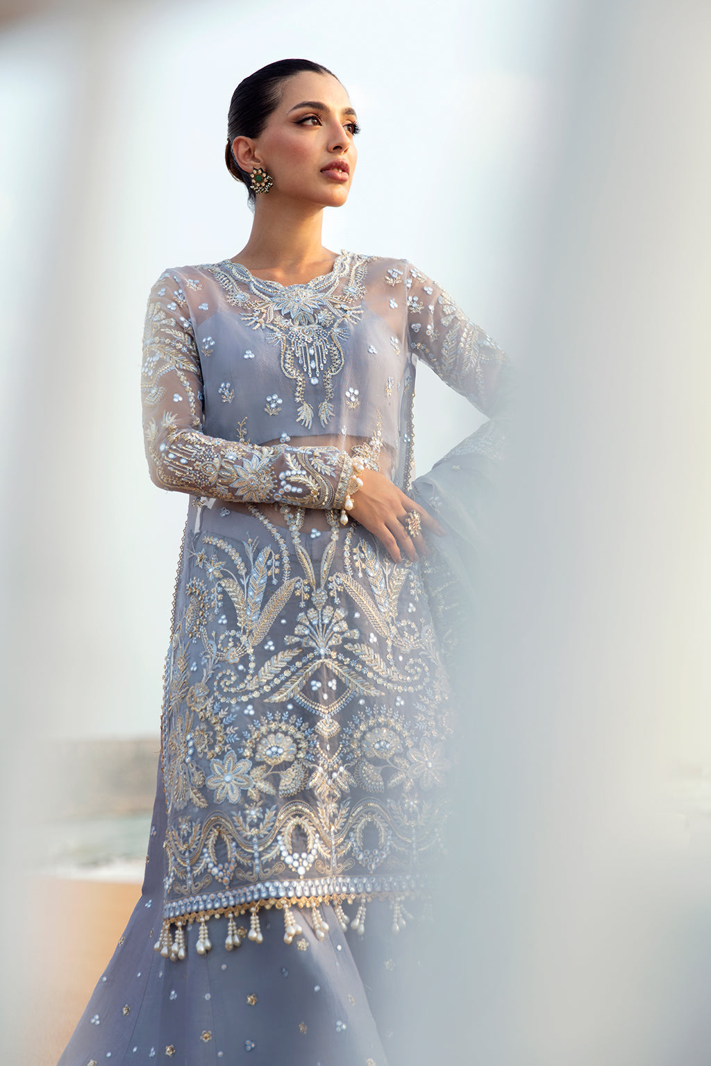 Afrozeh | Dastangoi Wedding Formal'24 | AWE-01 NASHMIA by Designer Afrozeh - House of Maryam - Pakistani Designer Ethnic Wear in {{ shop.shopifyCountryName }}